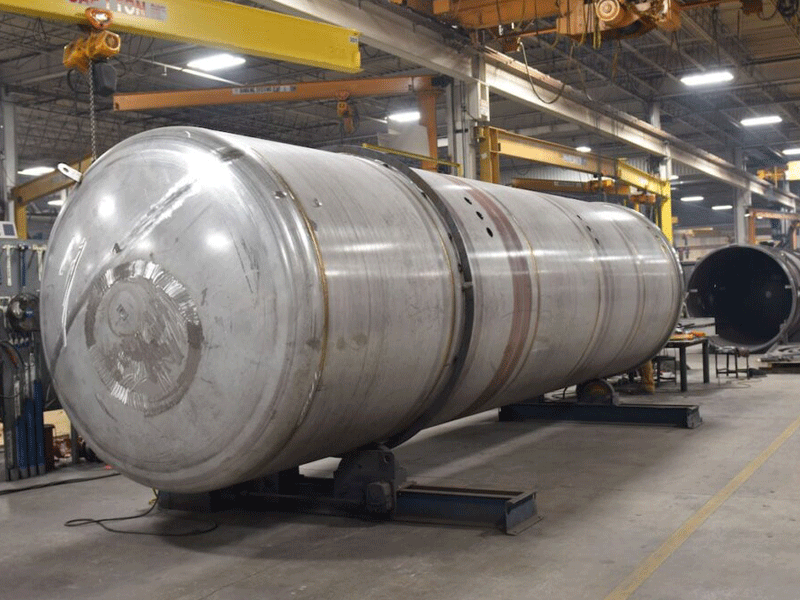 Bồn inox áp lực ngang dung tích lớn