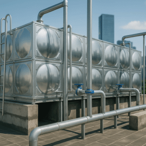 Bể nước Inox lắp ghép